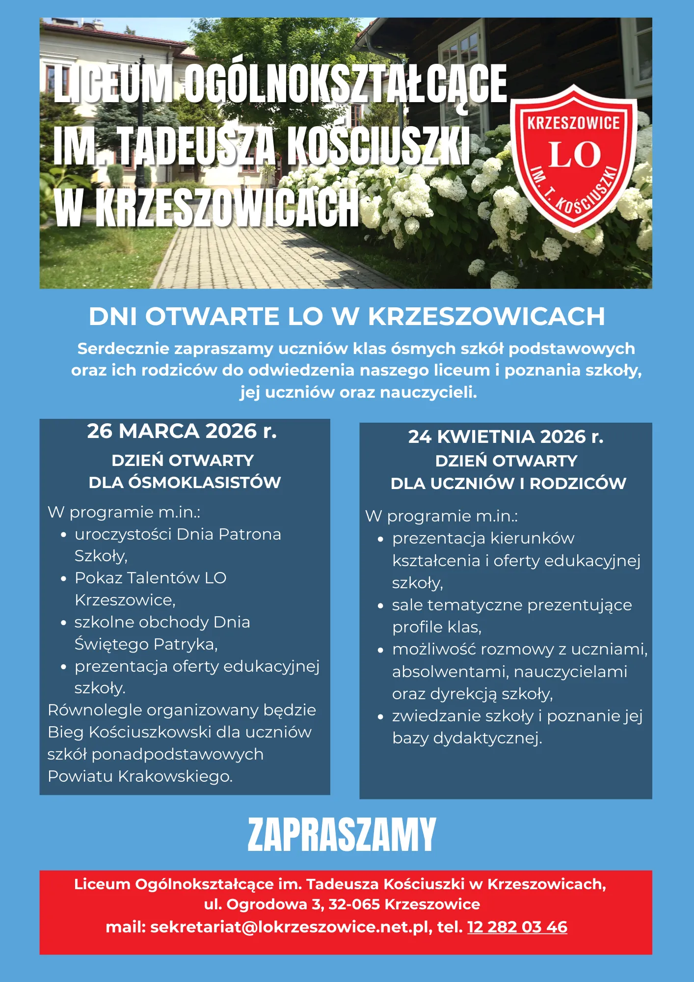 Ulotka LO Krzeszowice 2026/2027 - strona 4